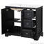 Meuble-lavabo de 36 po avec lavabo en céramique, tablette réglable en forme de U-116859028