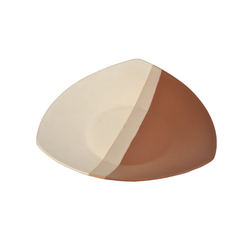 Emmette 25cm Dessert Plate, Beige / Brown