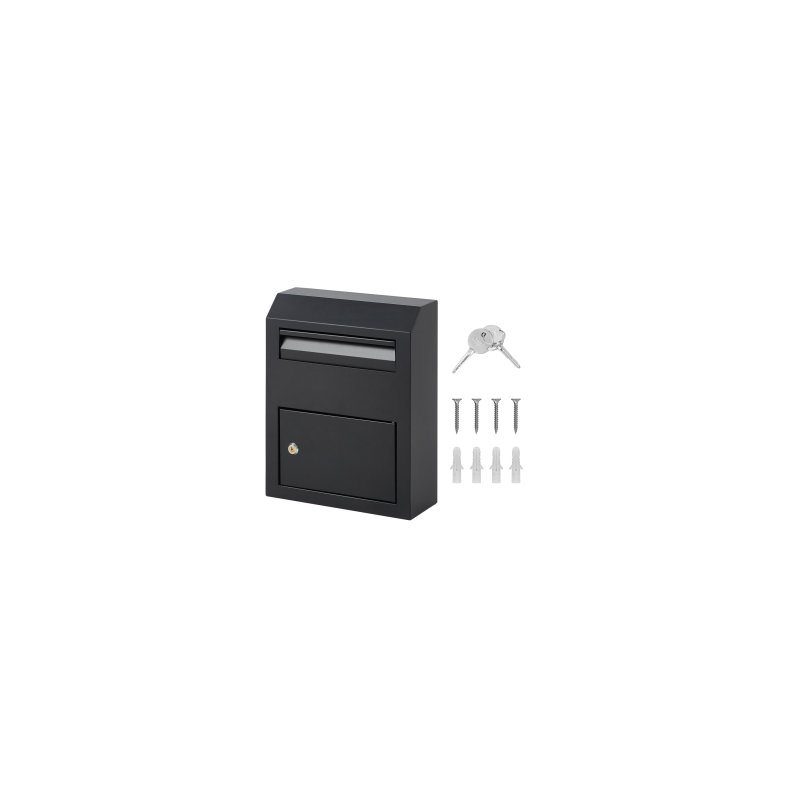 Aluminum Wall Mounted Mailbox