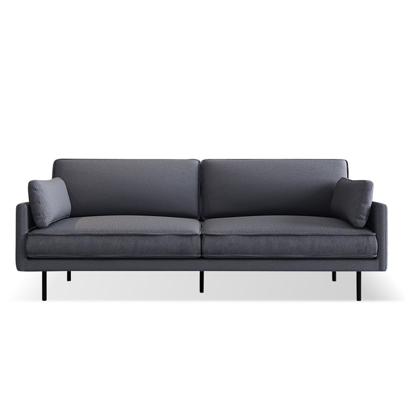 Coffee 100% Polyester Standard Sofa cushion Loveseat, Blue