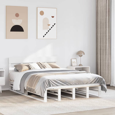 Benecko Solid Wood Bed Frame