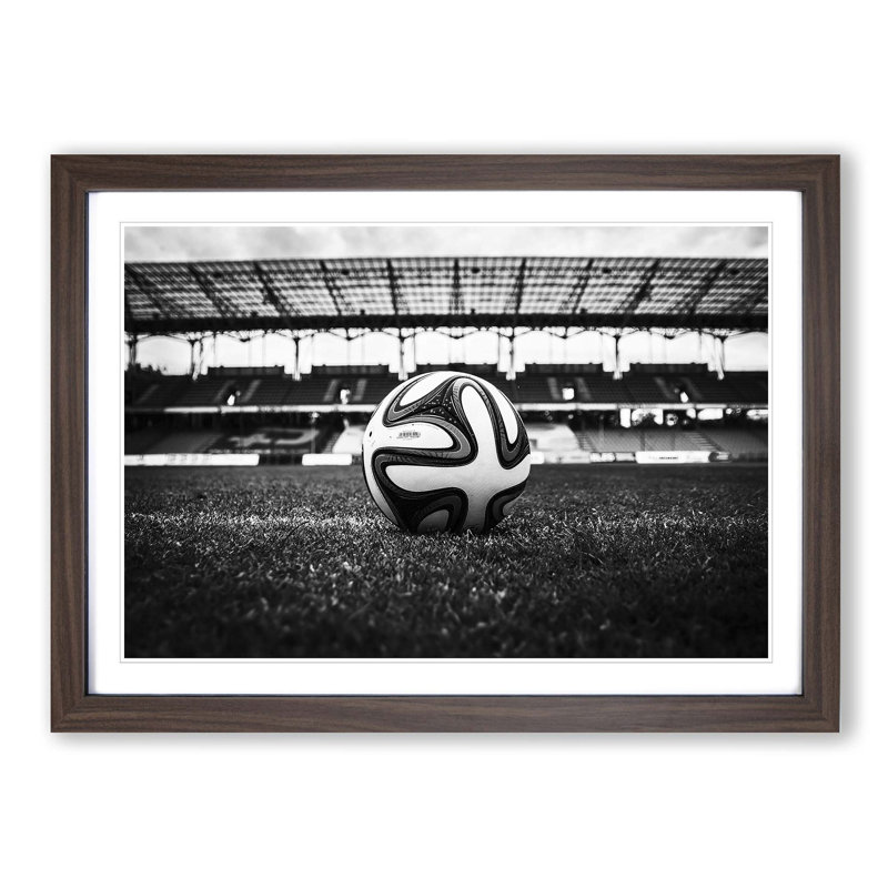 Single Picture Frame Print, Walnut