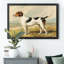 Fox Hound - cadre photo, reproduction d'art sur toile-1452361728-1452361735