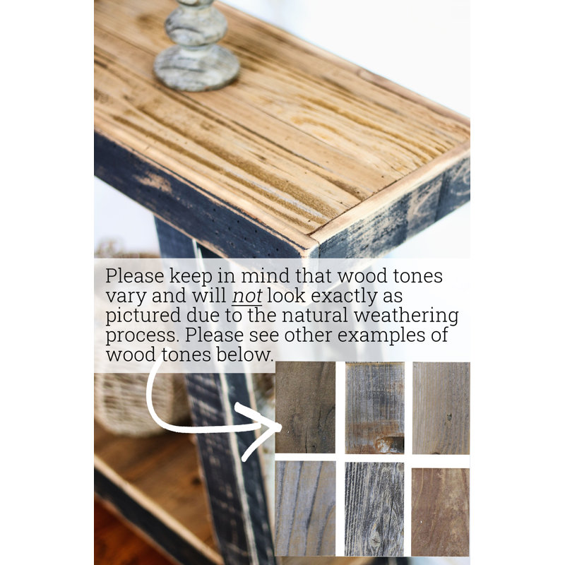 Camella 46'' Solid Wood Console Table