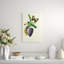 Finch On Flower Of The Banana Print by Porter Design-26924044-26924045