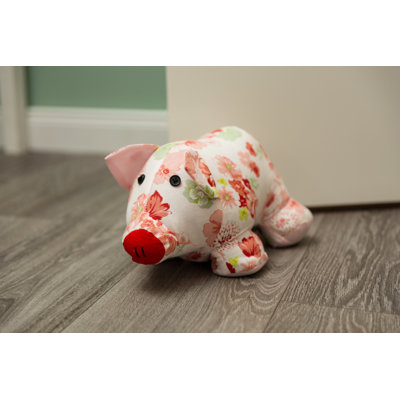 Lotta Piggy Fabric Door Wedge