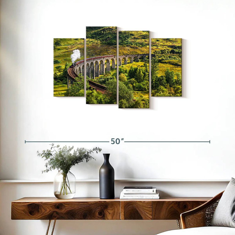 Lilie Glenfinnan Viaduct Railway, 22" H x 36" W