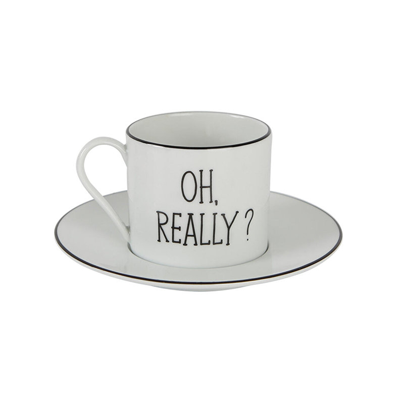 Espresso Cup and Saucer