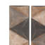 Décoration murale 3D en bois faite à la main