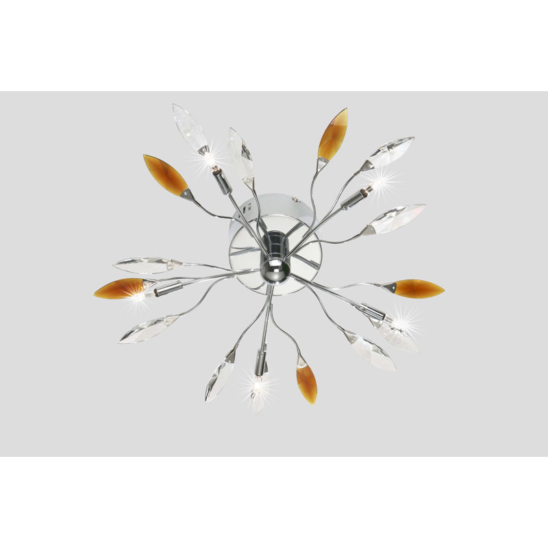 5 Light Semi Flush Mount