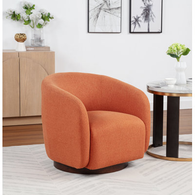 Fauteuil demi-tonneau pivotant Bennett