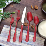 Ivy Bronx Dauphinais Stainless Steel Flatware Set - Service for 4
