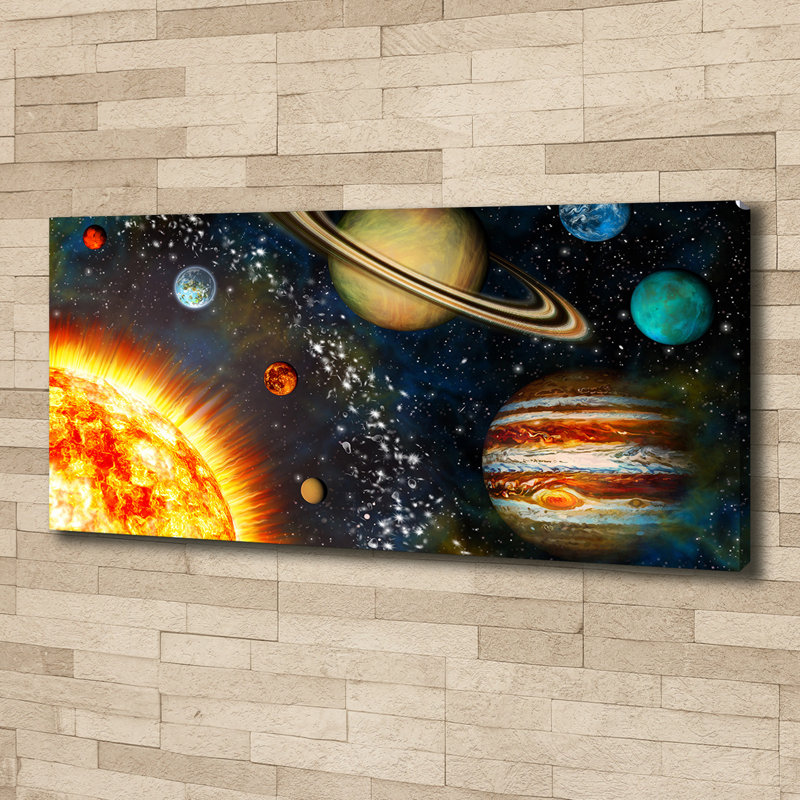 Solar System - Wrapped Canvas Print