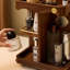 Boîte de rangement rotative pour cosmétiques