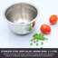 Buckingham Deep Salad Mixing Bowl Stainless Steel for Baking & Food Storage-935161853