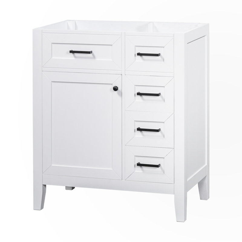 Armoire de salle de bain Degraaf, Blanc