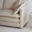 Ensemble de 2 chaises d'appoint, fauteuils rembourrés en chenille haut de gamme, chaises d'appoint de salon avec coussin décoratif, chenille