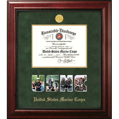 Marine Discharge Executive Picture Frame