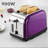 SQ Professional Gems 2 slice Toaster with Removable Crumb Tray-1792495740