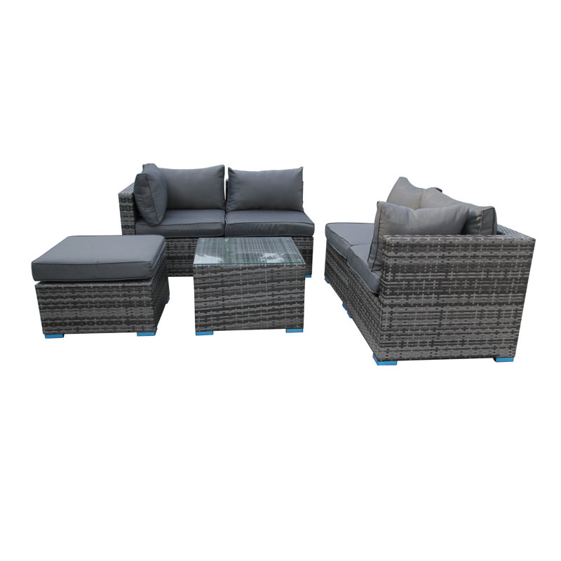 Haoyang 5 - Person Conversation Set, Grey, Grey