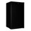 Koolatron Compact Fridge with Freezer, 3.2 Cu Ft, Black