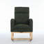 Chaise berçante avec pieds en bois massif, chaise berçante Modern-1533027837