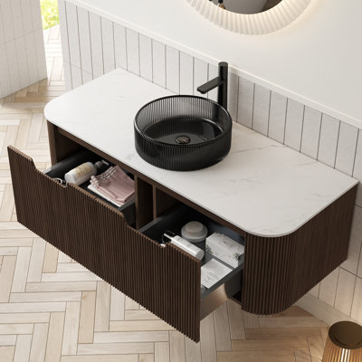 Ballif Single Bathroom Vanity with Top
