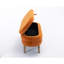 Banc de rangement en velours Noelany-2023375653