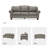 Eugene 81" Traditional Genuine Leather Sofa-2064026876