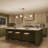 Waveform 4 - Light Dimmable Brushed Gold Chandelier