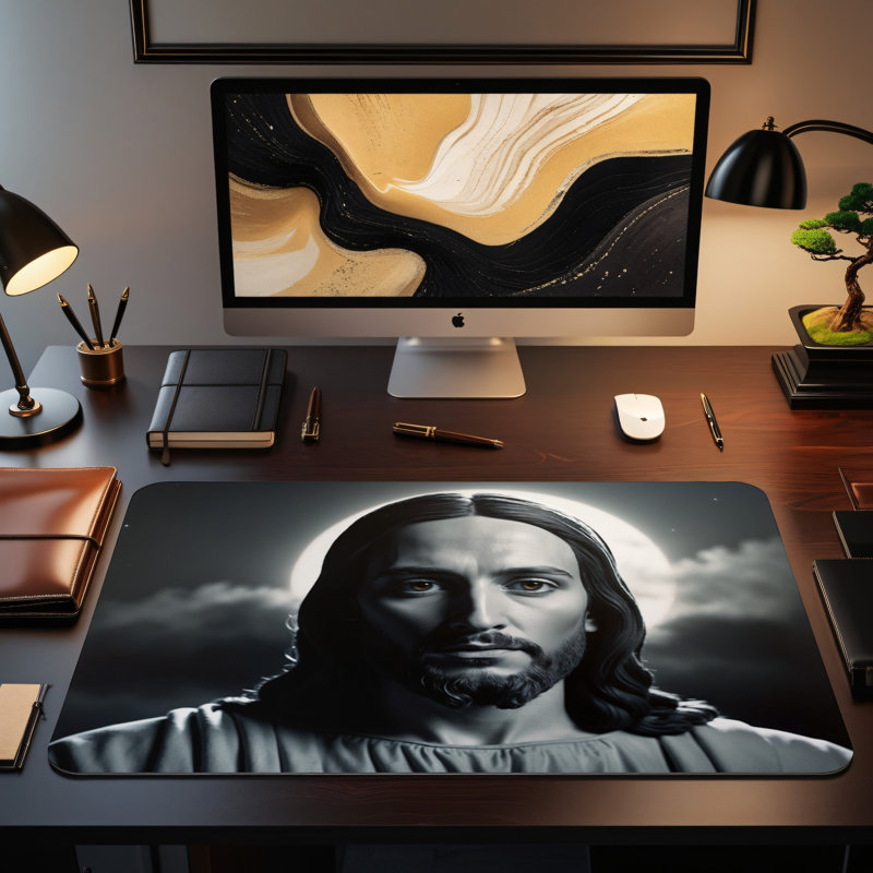 Polyester Desk Pad, 23.6x13.8