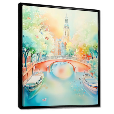 Amsterdam By The Summer I - Amsterdam Wall Art