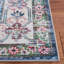 Tapis oriental bleu marine / beige-1808614549