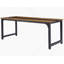 Bureau d'ordinateur grand bureau, bureau de jeu, bureau d'écriture, bureau de travail pour la maison, bureau, bureau en bois simple et moderne-448646156