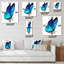 Horloge murale papillon-831360187