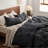 Essential Collection 100% Cotton Waffle Weave Duvet Cover Set-106246732-109512985
