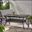ABIGAIL CAST EXPANDABLE DINING TABLE With Weather-Resistant Materials And Elegant Rustic Design For Outdoor Entertaining
