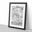 Fossils and Skeletons LXV by Oliver Goldsmith - Picture Frame Drawing Print-55724451-55724446