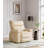 37.4" Wide Oversized Recliner Chair, PU Leather Manual Recliner with 1.5X Sponge Filling-2031340049