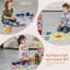 Jeu de construction de 121 blocs magnétiques pour enfants