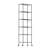 Hipson 6-Shelf Adjustable Storage Shelving Unit Steel Organizer Wire Rack with Lockable Wheel Casters, Hook-640958997