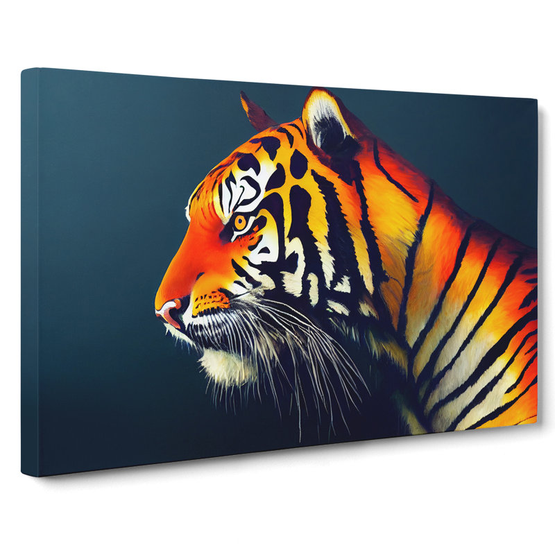 View Of The Tiger Vol.1 - Wrapped Canvas Print, 35cm H x 50cm W x 3cm D