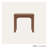 Chinoiserie Square Plastic Outdoor Side Table-96062415