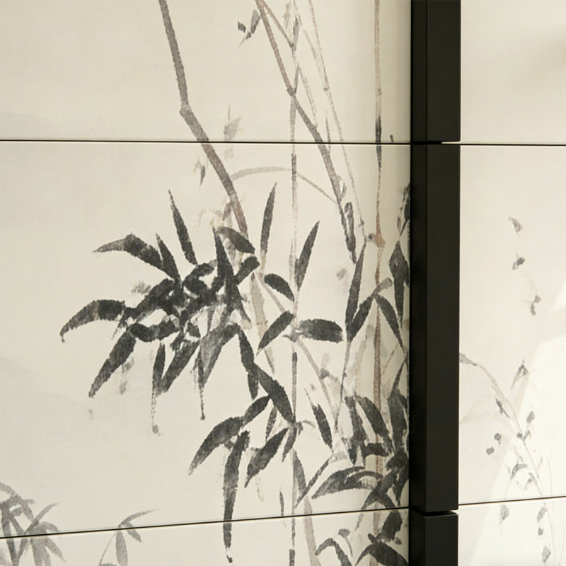 Nouveau coffre d'appoint de style rétro chinois