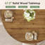 Round Solid Wood Dining Table