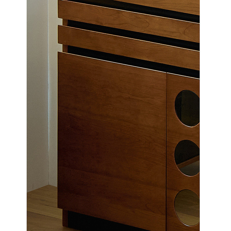 Buffet décoratif de style moderne et minimaliste