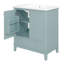 Meuble-lavabo 30 po avec comptoir en céramique-324676281