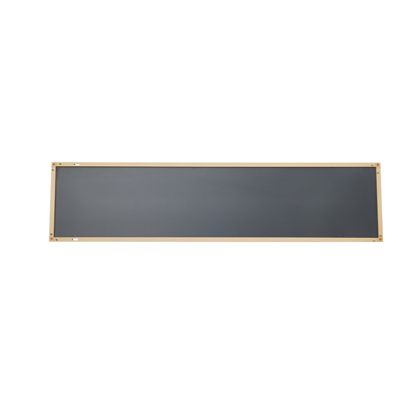Leovanis Metal Flat Wall Mirror, Gold