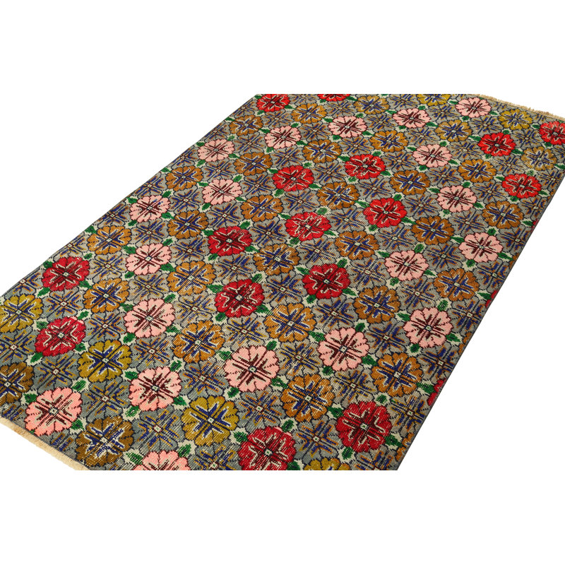 One-of-a-Kind 3'6" X 6'2" Hand Knotted Area Rug