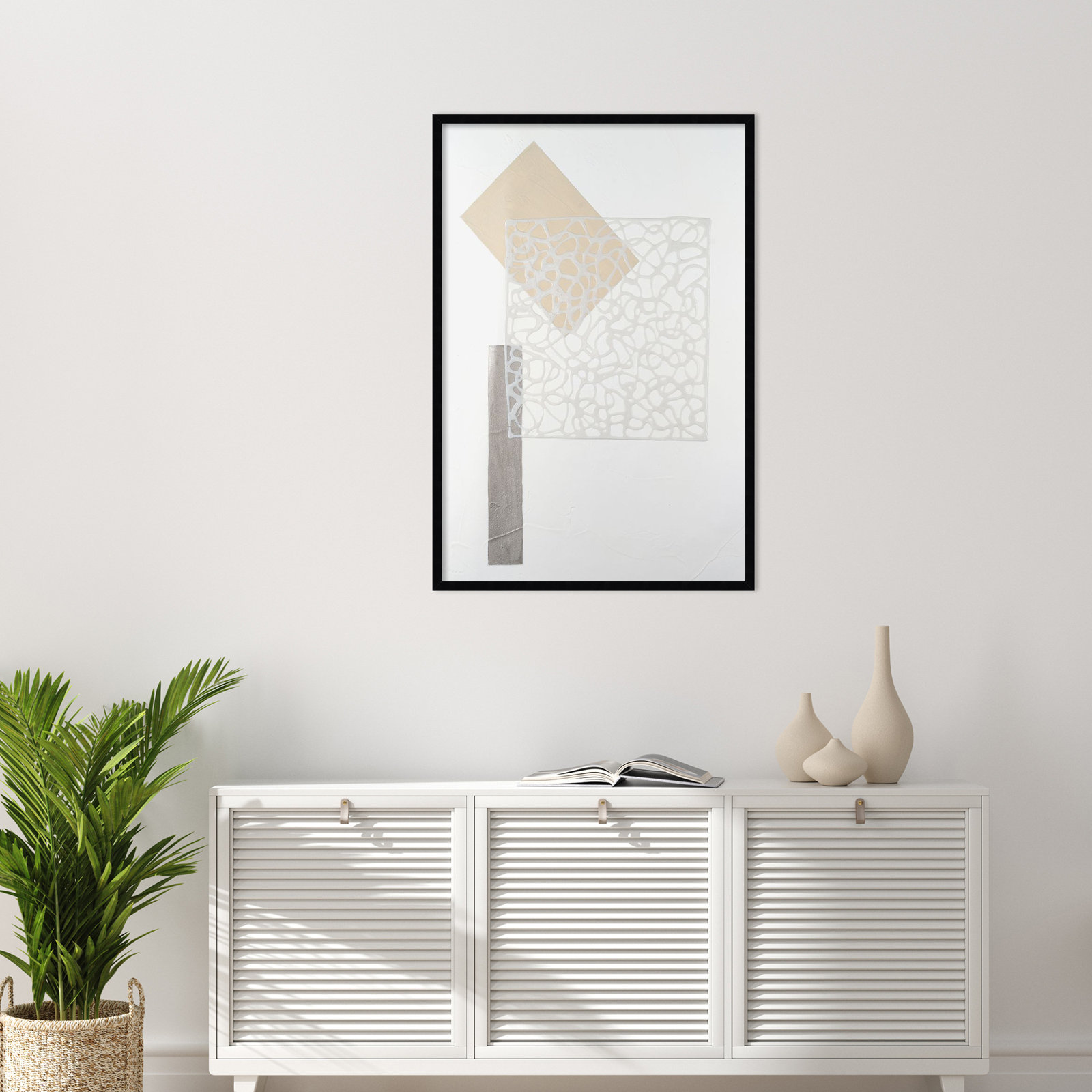 Nooks and Crannies No. 3 Print, 41" H x 28" W, Black